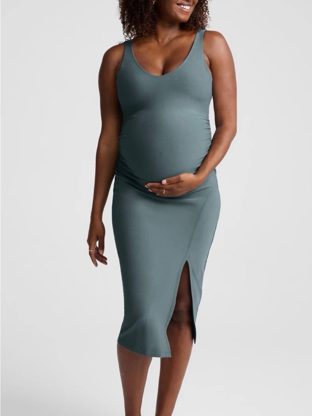 Beyond the Bump - Beyond Yoga Spacedye Inspire Maternity Dress